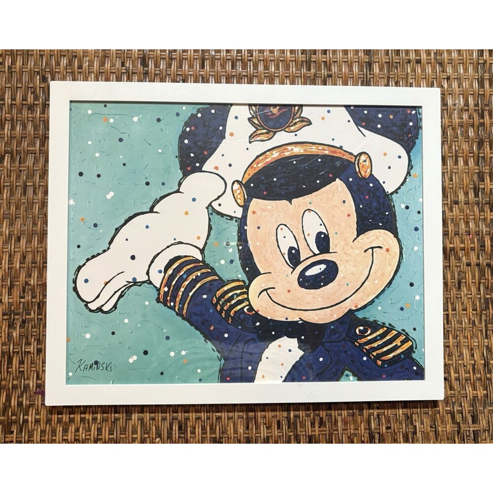 Joe Kaminski Disney Parks Captain Mickey Mouse Framed Print